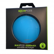 Boompods Maxpod Power Pack Rechargeable 5200mAh - външна батерия за зареждане на мобилни устройства (син) 3