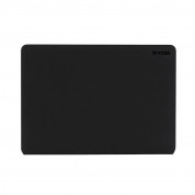 InCase Snap Jacket - качествен предпазен кейс с кожено покритие за MacBook Pro Touch Bar 13 (черен)