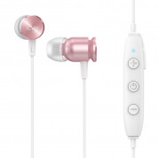 iLuv Metal Forge Air 2 Wireless In-Ear Earphones - безжични спортни блутут слушалки за мобилни устройства (розово злато)