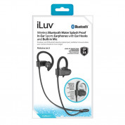 iLuv FitActive Jet 3 Wireless In-Ear Earphones - безжични спортни блутут слушалки за мобилни устройства (черен) 6
