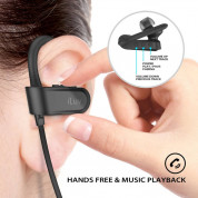 iLuv FitActive Jet 3 Wireless In-Ear Earphones - безжични спортни блутут слушалки за мобилни устройства (черен) 2