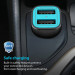iLuv MobiSeal2 Car Charger - зарядно за кола с два USB изхода за зареждане на мобилни устройства 6