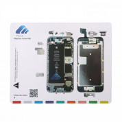 Magnetic iPhone 6 Screw Mat - магнитна дъска за организиране на ремонта на iPhone 6