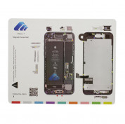 Magnetic iPhone 7 Screw Mat - магнитна дъска за организиране на ремонта на iPhone 7