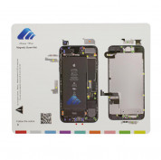 Magnetic iPhone 7 Plus Screw Mat - магнитна дъска за организиране на ремонта на iPhone 7 Plus