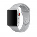 Apple Sport Band S/M & M/L - оригинална силиконова каишка за Apple Watch 42мм, 44мм (бледосив) (Apple Box) 1