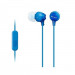 Sony MDR-EX15AP In-Ear Headphones - слушалки с микрофон за мобилни устройства (син) 1