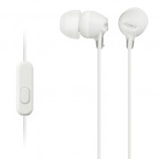 Sony MDR-EX15AP In-Ear Headphones - слушалки с микрофон за мобилни устройства (бял)
