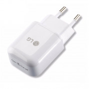 LG USB Fast Charger MCS-H06EP/ED - захранване с USB изход и технология за бързо зареждане (бял) (bulk) 1