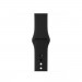 Apple Sport Band S/M & M/L - оригинална силиконова каишка за Apple Watch 42мм, 44мм (черен) (reconditioned) (Apple Box) 2