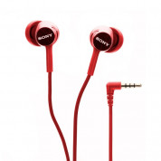 Sony MDR-EX155АP In-Ear Headphones - слушалки с микрофон за мобилни устройства (червен)