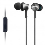Sony MDR-EX450 In-Ear Headphones - слушалки с микрофон за мобилни устройства (сив)