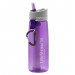 LifeStraw Go 2-Stage Filtration - бутилка за пречистване на всякакъв тип вода с двойна филтрация (лилав) 1