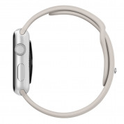 Apple Sport Band S/M & M/L - оригинална силиконова каишка за Apple Watch 42мм, 44мм (сив) (reconditioned) (Apple Box) 1