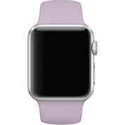 Apple Sport Band S/M & M/L - оригинална силиконова каишка за Apple Watch 38мм, 40мм (лавандула) (reconditioned) (Apple Box) 3