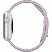 Apple Sport Band S/M & M/L - оригинална силиконова каишка за Apple Watch 38мм, 40мм (лавандула) (reconditioned) (Apple Box) 4