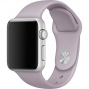 Apple Sport Band S/M & M/L - оригинална силиконова каишка за Apple Watch 38мм, 40мм (лавандула) (reconditioned) (Apple Box) 1