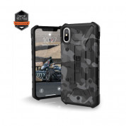 Urban Armor Gear Pathfinder - удароустойчив хибриден кейс за iPhone XS, iPhone X (черен-камуфлаж)