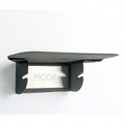MOOY Plank Magnetic Shelf - магнитна поставка (черна) 1