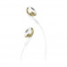 JBL T205 Earbud Headphones - слушалки с микрофон за мобилни устройства (бял-златист) 4