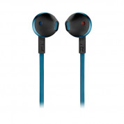 JBL Tune T205 Wireless Earbud Headphones - безжични слушалки с микрофон за мобилни устройства (черен-син) 3