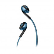 JBL Tune T205 Wireless Earbud Headphones - безжични слушалки с микрофон за мобилни устройства (черен-син) 2