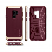 Spigen Neo Hybrid Case - хибриден кейс с висока степен на защита за Samsung Galaxy S9 Plus (червен)  1