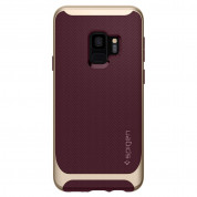 Spigen Neo Hybrid Case - хибриден кейс с висока степен на защита за Samsung Galaxy S9 (червен) 1