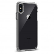 Spigen Ultra Hybrid Case - хибриден кейс с висока степен на защита за iPhone XS, iPhone X (прозрачен) 3