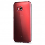 Spigen Liquid Crystal Case - тънък качествен термополиуретанов кейс за HTC U11 (прозрачен)  9