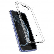 Spigen Liquid Crystal Case - тънък качествен термополиуретанов кейс за HTC U11 (прозрачен)  3