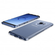 Spigen Slim Armor Crystal Case - хибриден кейс с най-висока степен на защита за Samsung Galaxy S9 (прозрачен) 10