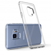 Spigen Slim Armor Crystal Case - хибриден кейс с най-висока степен на защита за Samsung Galaxy S9 (прозрачен) 9