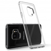 Spigen Slim Armor Crystal Case - хибриден кейс с най-висока степен на защита за Samsung Galaxy S9 (прозрачен) 2