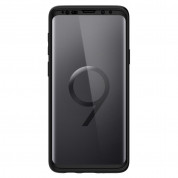 Spigen Thin Fit 360 case and full cover glass protector for Samsung Galaxy S9 (matte black) 5