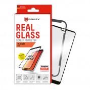 Displex Real Glass 10H Protector 3D Full Cover - калено стъклено защитно покритие за дисплея на Huawei P20 (черен-прозрачен)