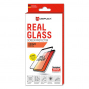 Displex Real Glass 10H Protector 3D Full Cover - калено стъклено защитно покритие за дисплея на Huawei P20 Lite (черен-прозрачен) 2