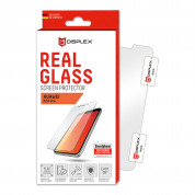 Displex Real Glass 10H Protector 2D - калено стъклено защитно покритие за дисплея на Huawei P20 Lite (прозрачен)