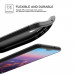Verus Single Fit Label Case - хибриден удароустойчив кейс за Huawei P20 Lite (черен) 6