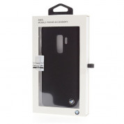 BMW Signature Silicone Hard Case - твърд силиконов кейс за Samsung Galaxy S9 Plus (черен) 2