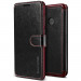 Verus Dandy Layered Case - кожен калъф, тип портфейл за Huawei P20 Lite (черен) 1