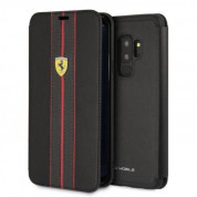 Ferrari Urban PU Leather Booktype Case for Samsung Galaxy S9 Plus (black)