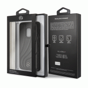 Mercedes-Benz New Organic II Hard Case - кожен кейс (естествена кожа) за Samsung Galaxy S9 (черен) 2