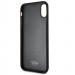 Mini Cooper Carbon Fiber Soft Case - дизайнерски карбонов кейс с TPU рамка за iPhone XS, iPhone X (черен) 4