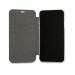 Mini Cooper Debossed Circle PU Leather Booktype Case - кожен калъф, тип портфейл за iPhone XS, iPhone X (черен) 8