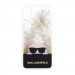 Karl Lagerfeld Choupette Sunglasses Glitter Hard Case - дизайнерски кейс с висока защита за iPhone XS, iPhone X (черен) 2