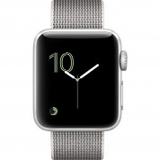 Apple Pearl Band - оригинална текстилна каишка за Apple Watch 42мм, 44мм (сив) (Apple Box) 3