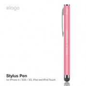Elago Stylus Pen - писалка за iPhone, iPod, iPad, Samsung и мобилни устройства (розов) 1