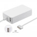 MicroBattery 45W MagSafe 2 Power Adapter EU - захранване за MacBook Air и USB изход за зареждане на мобилни устройства 1
