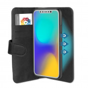 4smarts Ultimag Flip Wallet and Car Case for iPhone XS, iPhone X (black)